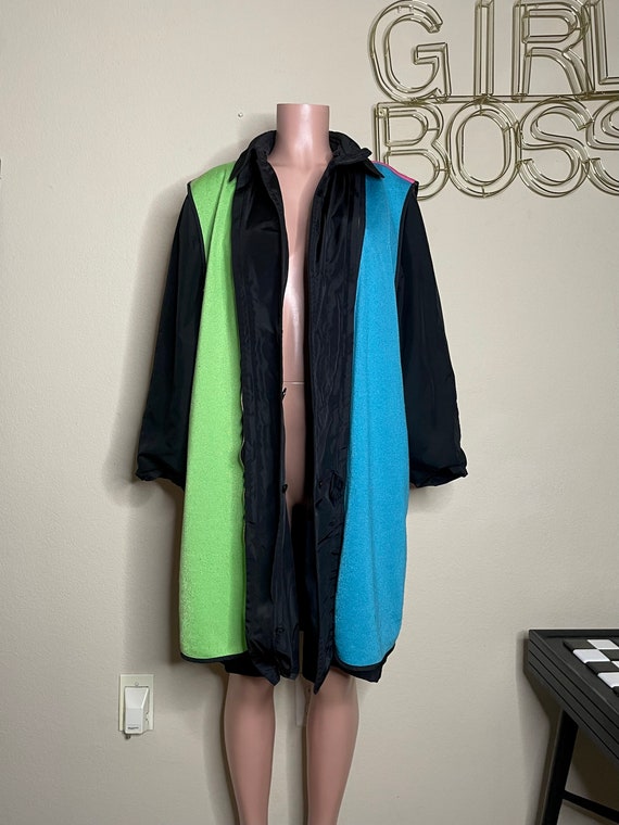 Vintage Escada Margaretha Ley Colorblock Coat - Re