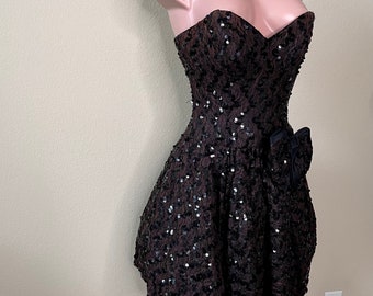 Vintage Lillie Rubin Sequin Dress