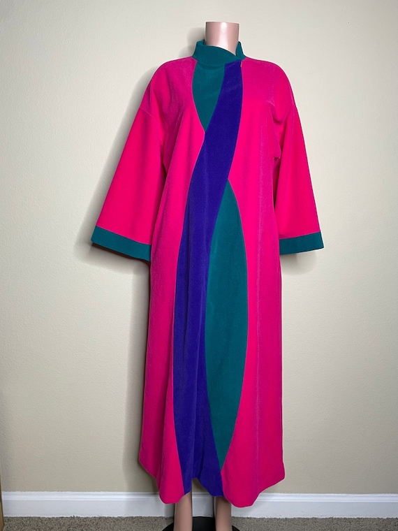 Vintage Vanity Fair Colorful Robe