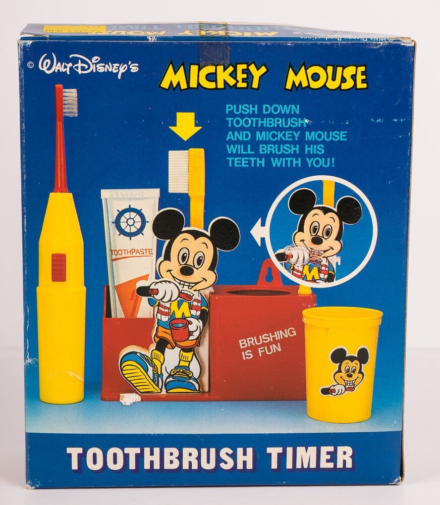 Mickey mouse toothbrush best sale