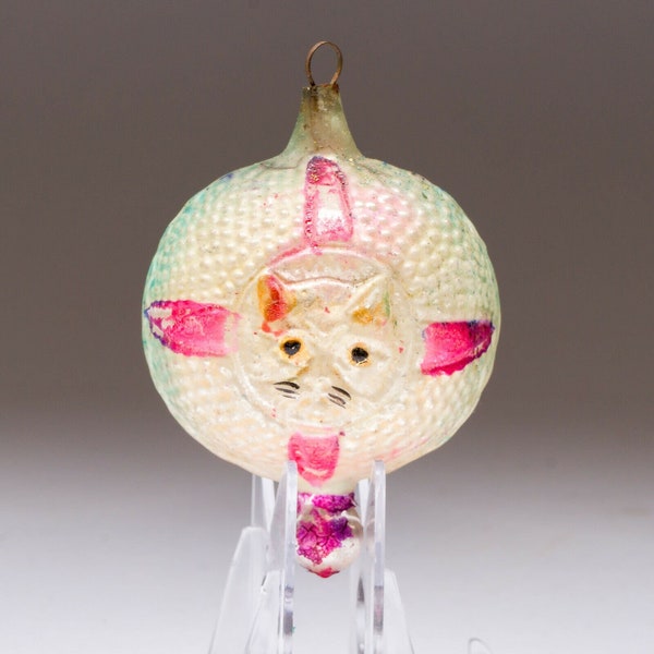 Antique Cat Ornament Etsy