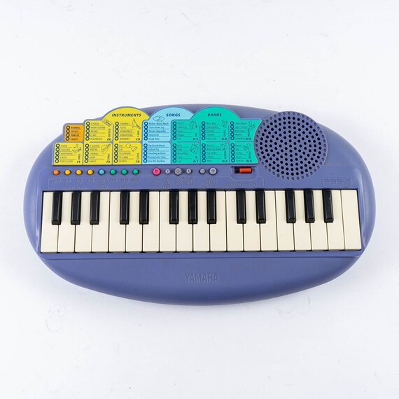 Subtropisch idioom papier Vintage 1997 Yamaha Kids' Portasound Electronic Keyboard - Etsy