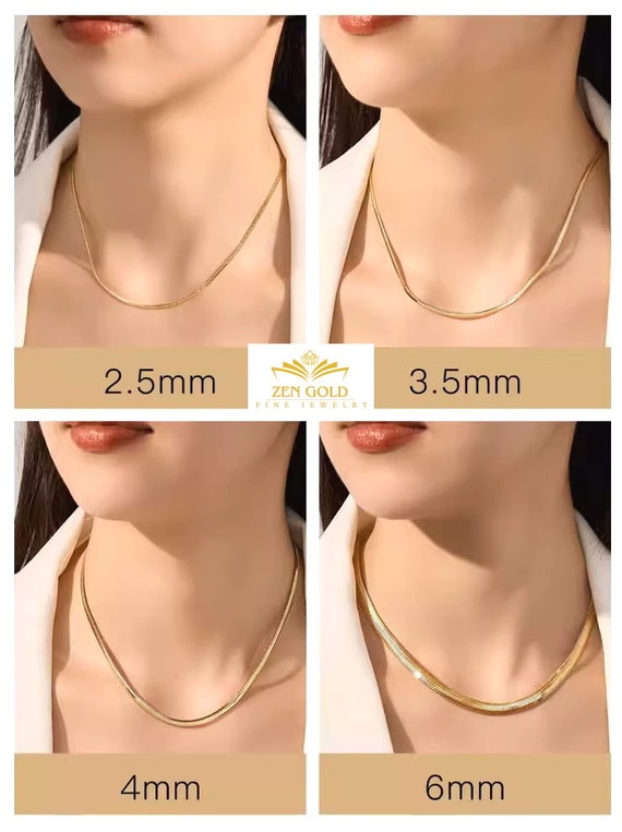 PORTRAY JEWELRY twist chain necklace
