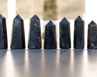 Large Black Tourmaline Towers | High Quality Black Tourmaline Crystal Towers | YOU CHOOSE!