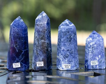 High Quality Brazilian Sodalite Towers | Sodalite Towers From Brazil | YOU CHOOSE!