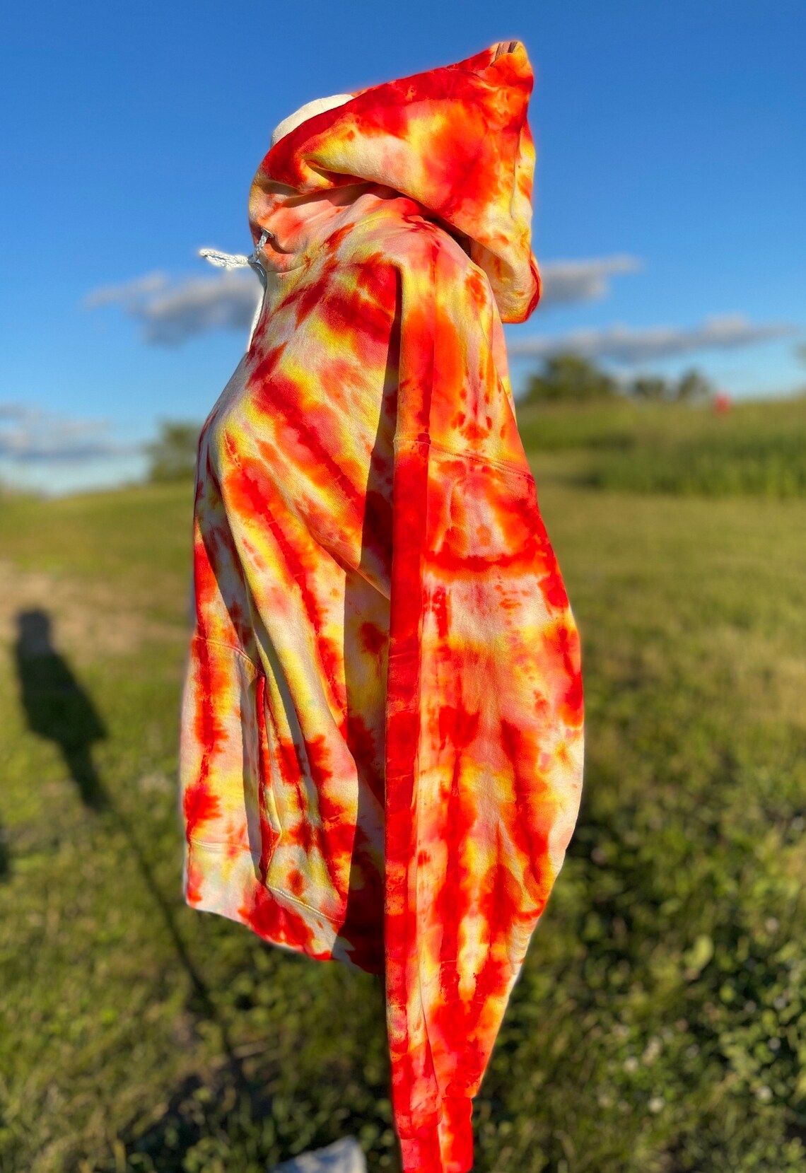 Tangerine All Over Sweatshirt
