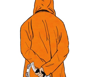 Descarga digital del boceto original inspirado en Liam Gallagher