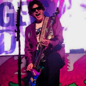 Nicky Wire Stylized Original Barrowlands Gig Photograph - Digital Download