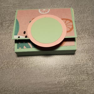Mini-Grußkarten, Haftnotizblock & Stiftset - Sorbet Shades - Geschenke unter 10