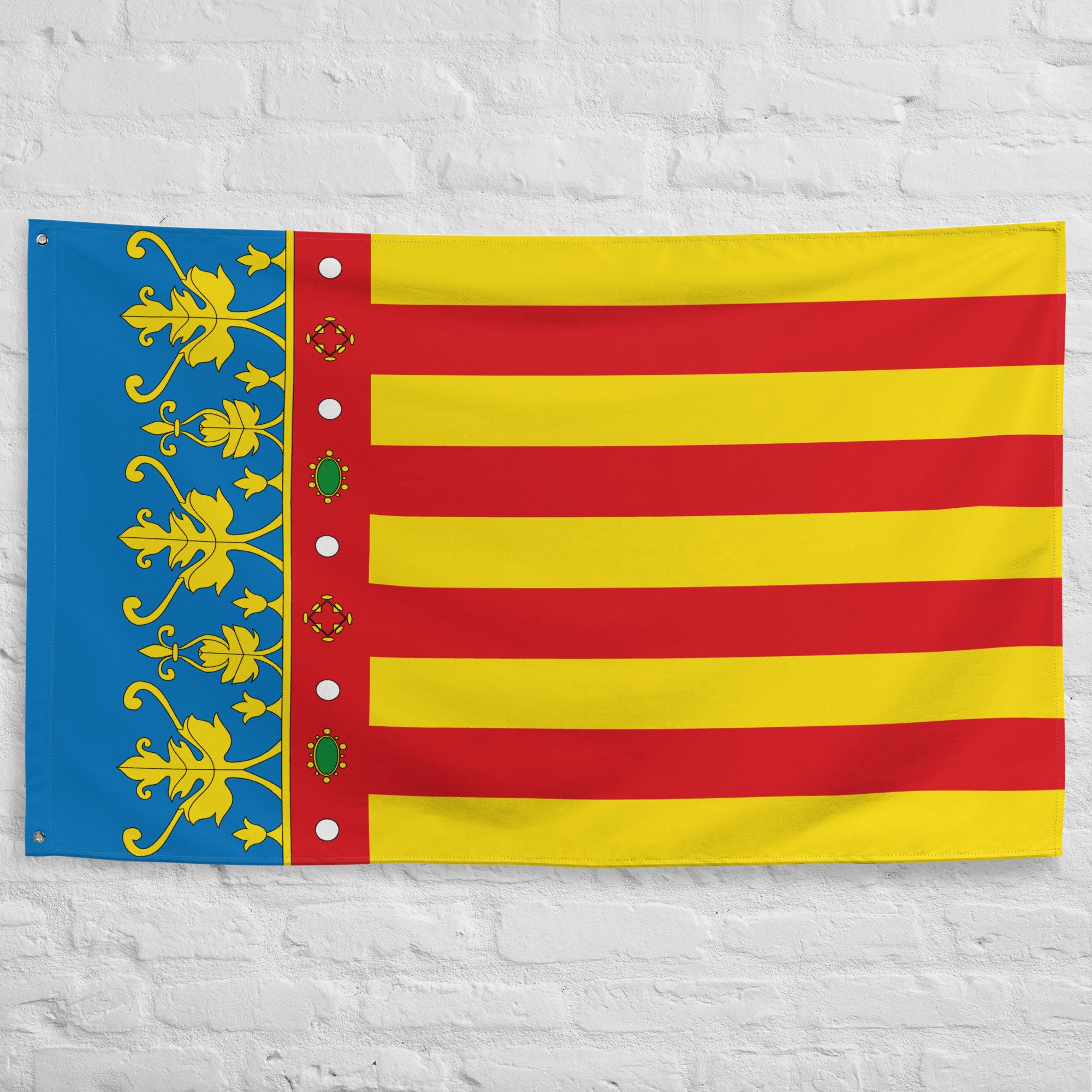 Drapeau Vintage Valence CF – Bandera Supporter 66 X 53 Cm