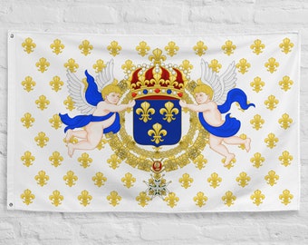 Kingdom of France Flag: Historical French Banner, Home Decor