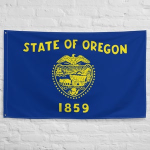 Oregon State Yard Flag USA-Made to Official State 1925