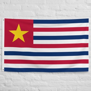 1861–1865 Large Old Flag of Lousiana indoor or outdoor Flag Flying flag banner 100% polyester with 2 iron grommets Vintage Louisiana Flag