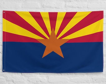 Arizona State Yard Flag USA-Made to Official State 1917