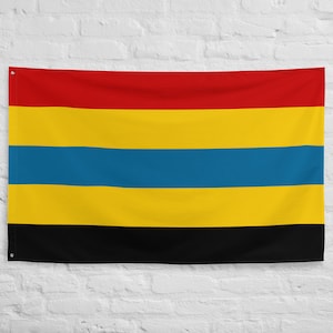 Aromanian Flag: Paris Peace Conference Banner, Polyester with Grommets