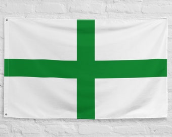 Order of Saint Lazarus Flag: Leper Brothers of Jerusalem, 100% Polyester