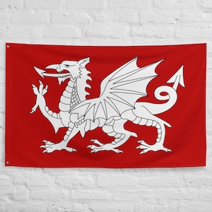 927–1066 Large Flag of Anglo-Saxon Banner flags Flying flag King banner with 2 iron grommets Kingdom of England Historic Anglo-Saxon flags