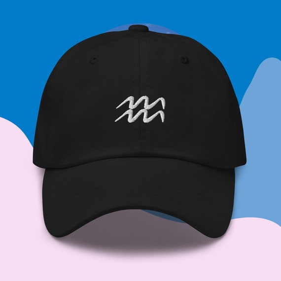 Aquarius Zodiac Vintage Baseball Cap - Embroidered Cotton Adjustable Dad Hat In Camo