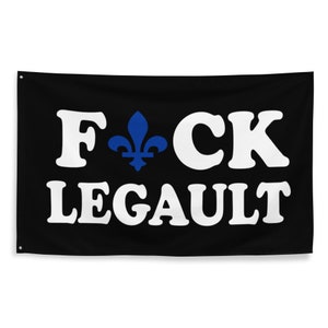 FK Legault Flag, Flags with 2 Iron Grommets and 100% Polyester