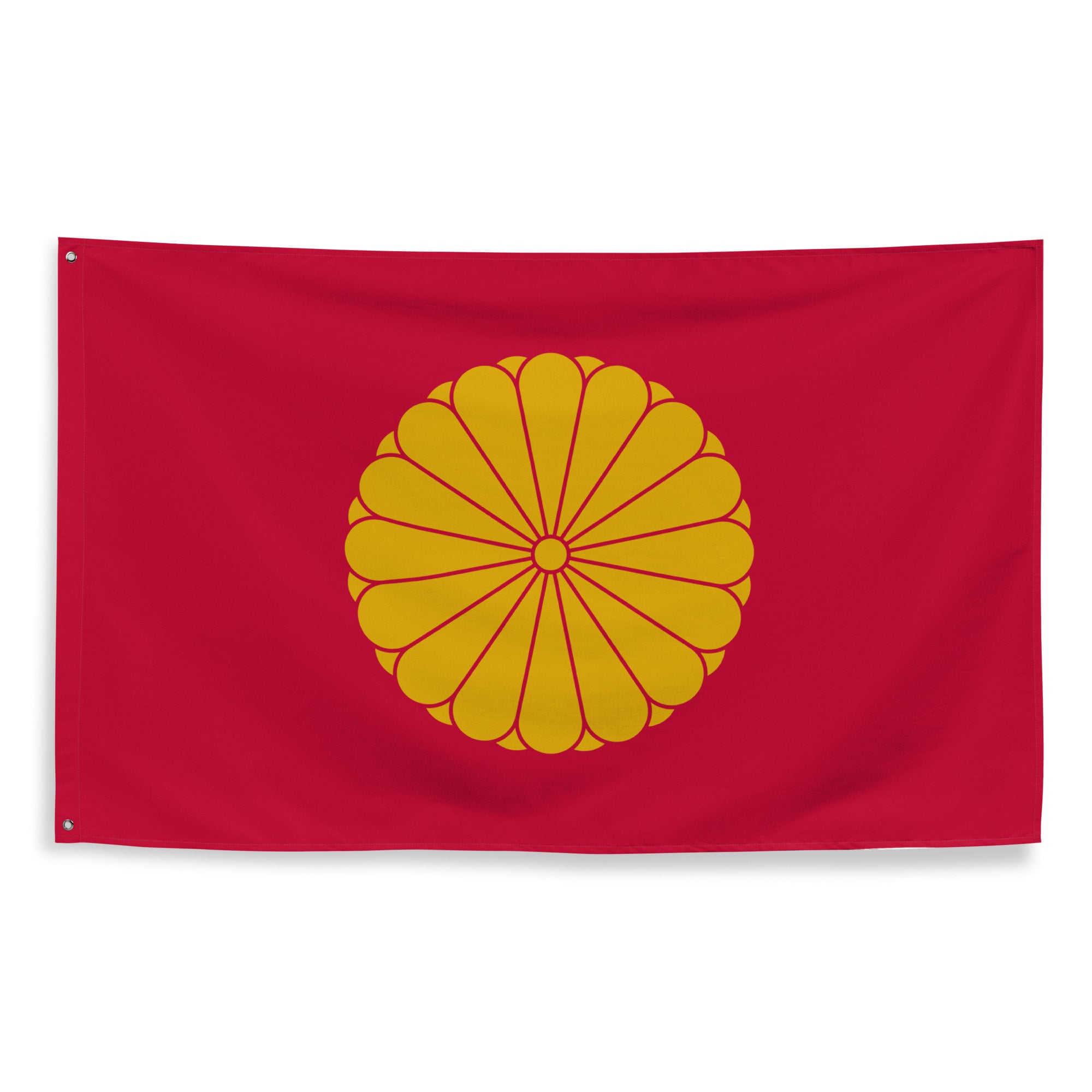 日本国天皇旗、大日本帝国旗、天皇の旗、菊花紋章、日本国王の紋章