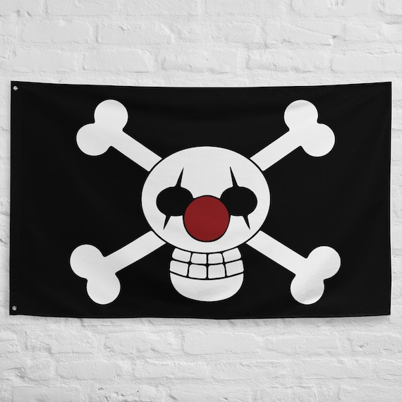 Large Flag One Piece Buggy Pirates Flag Indoor or Outdoor Flag | Etsy