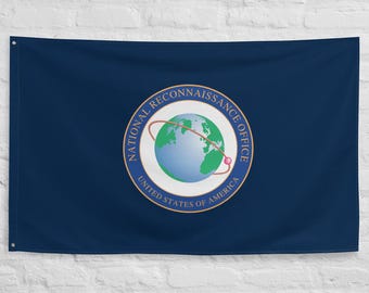 NRO Flag: National Reconnaissance Office Polyester Decor