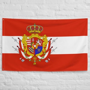 Large Flag of The Grand Duchy of Tuscany flags Flying flag banner 100% polyester with 2 iron grommets Historic Italian flags 1569–1860