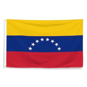 Venezuelan National Flags Polyester with Iron Grommets 100% Venezuela Flag