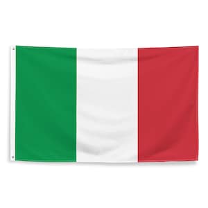 Italian National Flags Polyester with Iron Grommets 100% Italy Flag