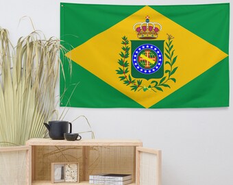 Empire of Brazil flag Pin for Sale by Tonbbo