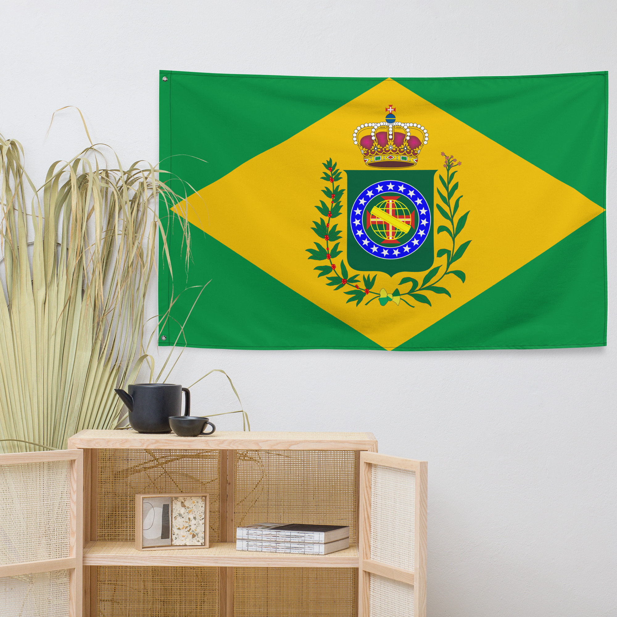 Empire of Brazil flag Tapestry for Sale by Tonbbo