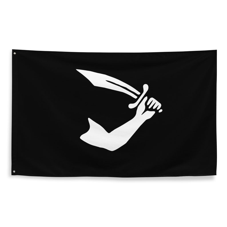 Thomas Tew Flag Banner Made of Polyester Perfect For Home Decoration Perfect for Pirate Enthusiasts