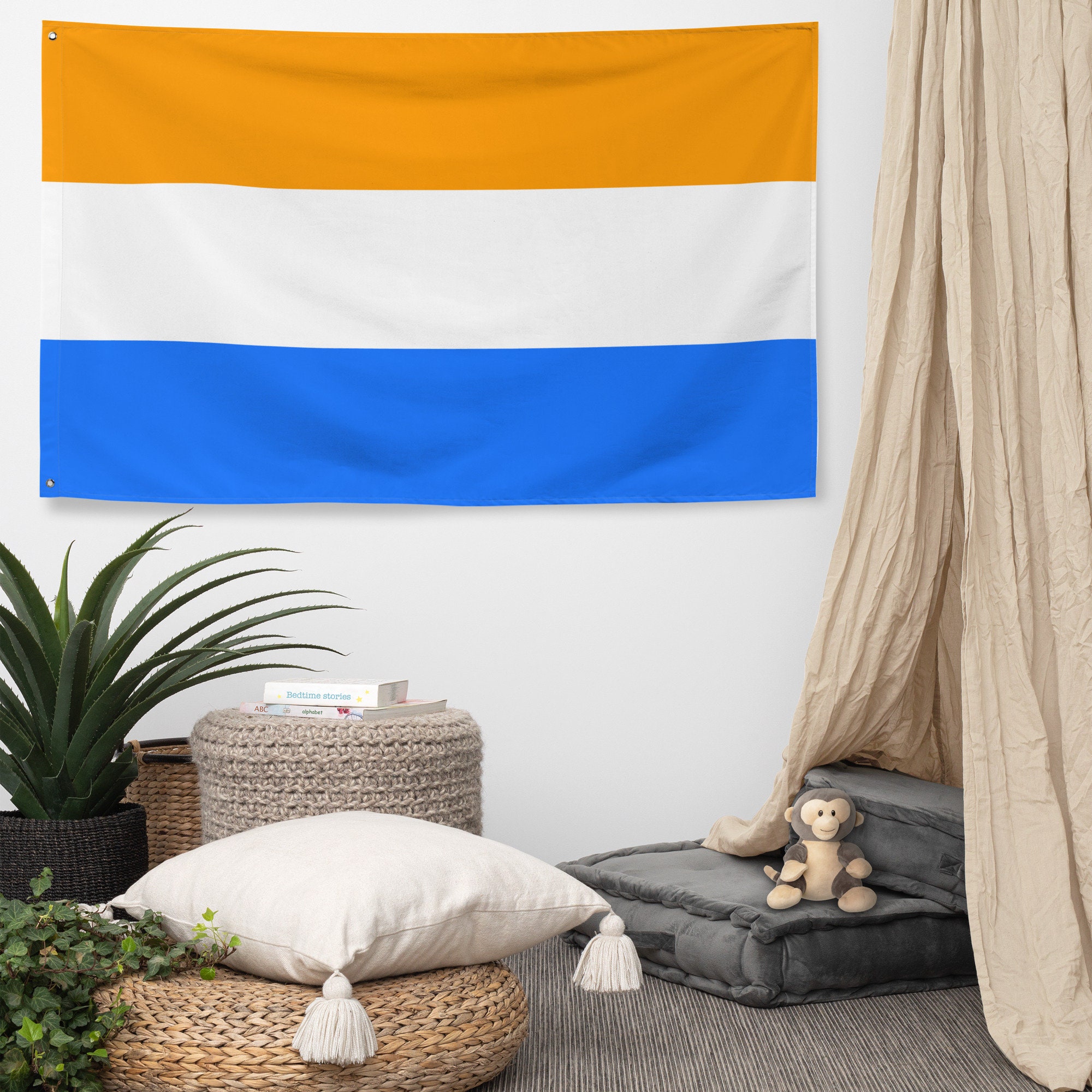 Niederlande Flagge Aus Strapazierfähigem Polyester - 90x150 Cm Mit Messingösen Für Outdoor