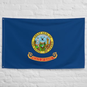Idaho State Yard Flag USA-Made to Official State 1957