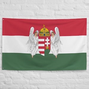 Kingdom of Hungary Flag Banner (1867-1918)