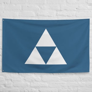 Large Hojo Clan Flag Banner Made of Polyester - Perfect For Home Decoration, Hojo Clan Crest Flag, Feudal Japan, Historical Flags