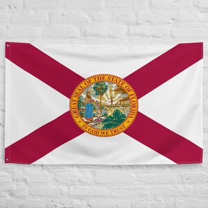 Florida State Yard Flag USA-Made to Official State 1985