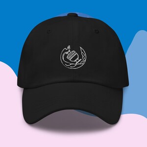 Aquarius Zodiac Dad Hat: Embroidered Cotton Baseball Cap