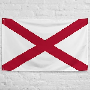 Alabama State Yard Flag USA-Made to Official State 1895