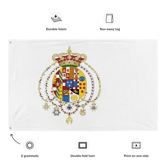 両シチリア王国の旗：歴史的なイタリアの旗 - Etsy 日本