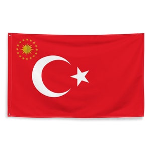 Flag of the President of Turkey Flag 100% polyester Turkish Flags with 2 Iron Grommets