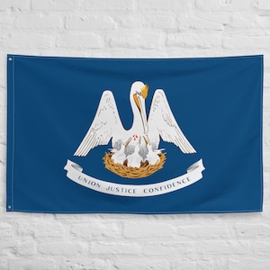 Louisiana State Yard Flag USA-Made to Official State 2010