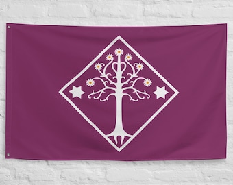 Dorwinion Flag – Elven Wine-Land Fantasy Banner