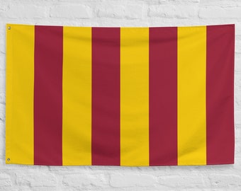 Drapeau du royaume de Northumbrie 100 % polyester avec 2 oeillets en fer Bannière du royaume anglais ancien