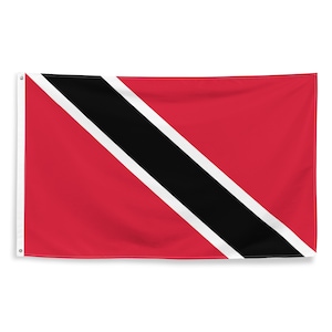 Trinidadian and Tobagonian National Flags Polyester with Iron Grommets 100% Trinidad and Tobago Flag