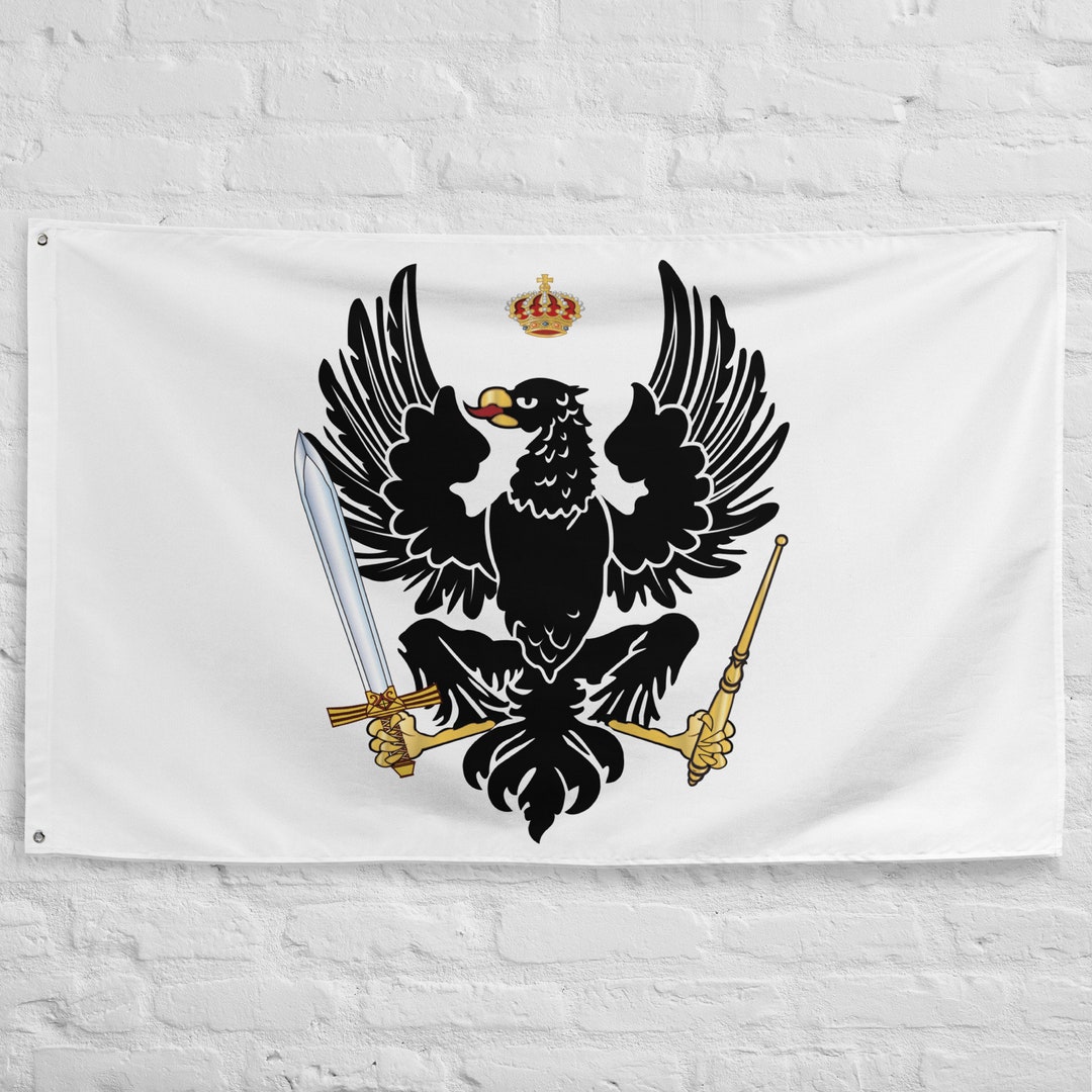 Preußen Flagge 60x90 Cm - 2x3 FT Mittelformat 150D Polyester Doppelseitig Druck