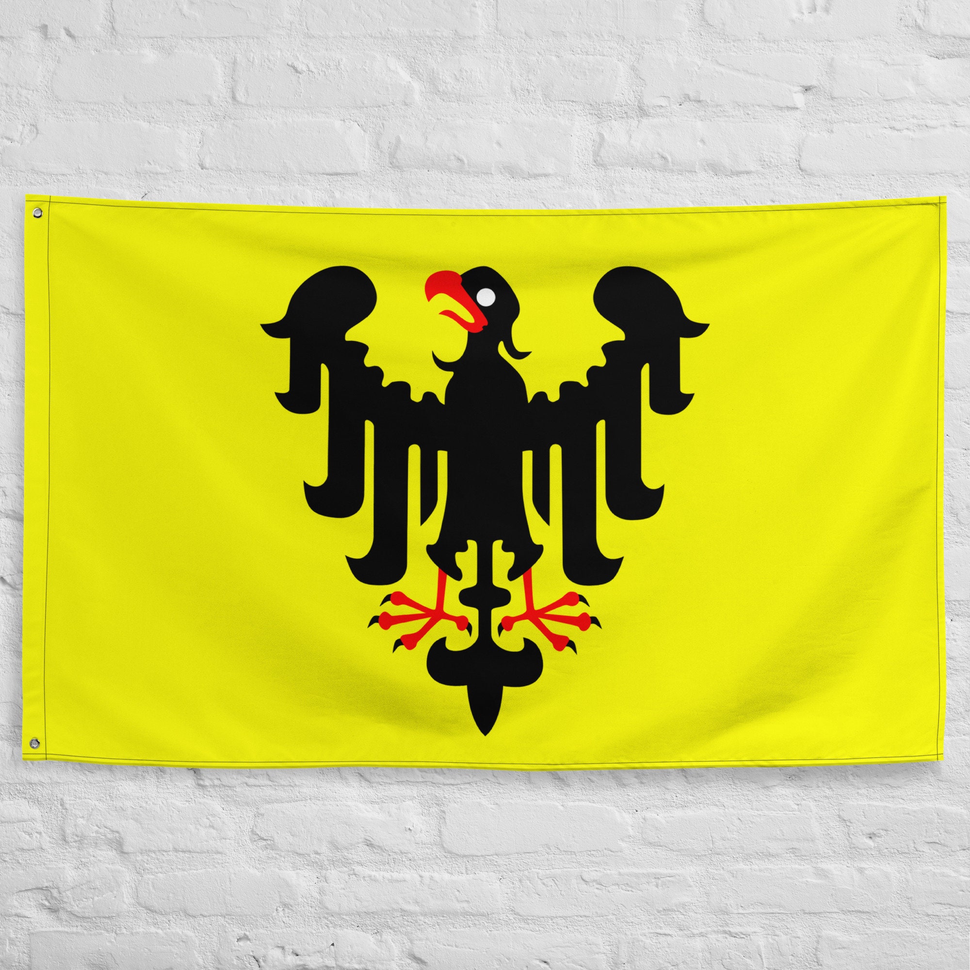 Historical 952–1167 March of Verona Holy Roman Empire Shield Banner Flag 100% polyester with 2 iron grommets Kingdom of Germany Flags