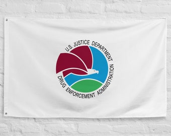 Bandera de la DEA, Bandera de aplicación de drogas, Símbolo de aplicación de la ley, Logotipo de la DEA, Operaciones antidrogas, Control de narcóticos, DEA, Agencia Federal de Drogas