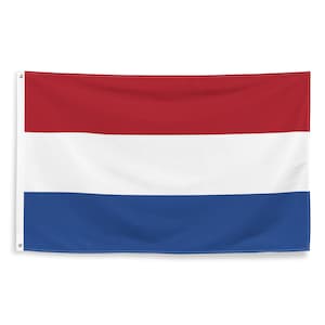 Dutch National Flags Polyester with Iron Grommets 100% Netherlands Flag