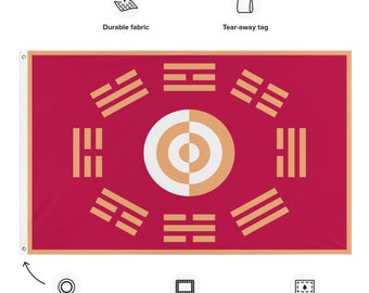 朝鮮王朝の旗：朝鮮王朝の旗 - Etsy 日本